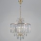 Подвесная люстра Illumico IL3519-5PSQ-24 AB LYRA