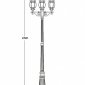 Наземный фонарь Oasis Light 83409S B W