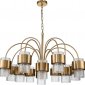 Подвесная люстра Indigo ELEGANZA 12019/A/12P Brass V000324