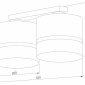 Потолочная люстра TK Lighting 6692 Paglia