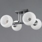 Светильник потолочный Illumico IL0791-4CSQ-25 BK CR TRENTO