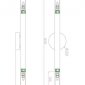 Настенный светильник Match FR6109WL-02G