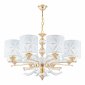 Подвесная люстра Florentia-2097 302097/8 Wh/Gd