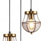 Подвесная люстра Indigo Pallo 10011/3P Gold V000189