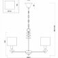 Подвесная люстра Freya Tiana FR5015PL-05G
