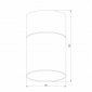 Потолочный светодиодный светильник Elektrostandard Lumen 25047/LED 10W 4000К черный/прозрачный a064709