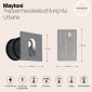 Уличный светодиодный светильник Maytoni Via Urbana O022-L3GR