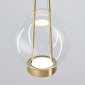 Подвесной светодиодный светильник Eurosvet Frasco 50267/1 LED латунь