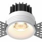 Точечный светильник Maytoni Round DL058-7W3K-TRS-W