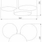 Потолочный светильник TK Lighting 6591 Mona Nature