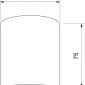 Потолочный светодиодный светильник Elektrostandard DLR026 6W 3000K белый матовый a063935