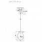 Подвесной светильник Lumien Hall Nertus LH4111/1P-CR-SL