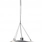 Подвесной светильник DeLight Collection Manta 2049P/D250 silver/clear
