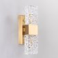 Бра Wall lamp 88068W gold/clear
