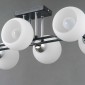 Светильник потолочный Illumico IL0791-6CSQ-25 BK CR TRENTO