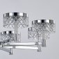 Подвесная люстра DeLight Collection Diamond cut MD21020075-6A chrome