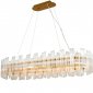Подвесная люстра DeLight Collection Vittoria KG0769P-12L clear/ brass