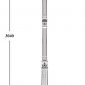 Наземный фонарь Oasis_Light ROMA L 95210LB/18/E7 Gb