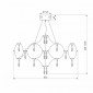 Подвесная люстра Bogate's Tense 443/1