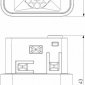 Встраиваемый светильник Elektrostandard Slim Magnetic a062807