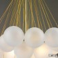 Потолочная люстра iLamp Globe 10099P/3-D800 GL-WH