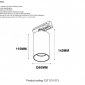 Трековый светильник Crystal Lux CLT 0.31 013 GO-GO