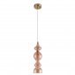Подвесной светильник Crystal Lux Iris SP1 A Amber