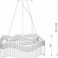 Подвесная люстра Maytoni Gracia DIA201PL-06G