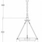Подвесная люстра Freya Herbert FR2012-PL-03-BZ