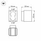 Накладной светильник Arlight Lgd-Wall-Vario LGD-Wall-Vario-J2WH-12W Warm White
