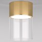Потолочный светодиодный светильник Elektrostandard Lumen 25047/LED 10W 4000К латунь/прозрачный a064707