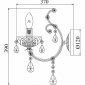 Бра Maytoni Sevilla DIA004-01-WG