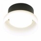 Светильник потолочный Feron HL460 Barrel OPAL 12W, 230V, GX53, черный