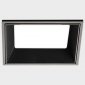 Встраиваемый светодиодный светильник Italline IT06-6019 black 3000K