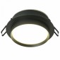 Светильник встраиваемый Feron DL507 потолочный GX53 черный круг 51349