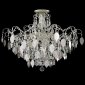 Потолочная люстра Crystal Lux Esmiralda PL9 Silver