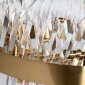 Подвесная люстра Garda Decor 92EL-YG18739G-14P