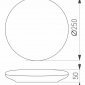 Потолочный светильник Arlight FRISBEE 030161