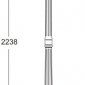 Наземный фонарь Oasis_Light FARO lead GLASS 91109B lgY Bl