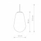 Плафон Nowodvorski Cameleon Pear M 8533