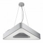 Подвесной светодиодный светильник Geometria ЭРА Delta SPO-153-W-40K-030 30Вт 4000К белый Б0050578