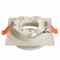 Светильник встраиваемый Feron DL503 LUNA потолочный GX53 белый квадрат 51091