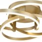 Потолочный светодиодный светильник Indigo Pleiade 14002/3C Gold V000003L