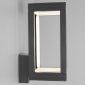 Уличный настенный светодиодный светильник Elektrostandard Frame 1527 Techno Led серый a051856