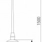 Подвесная люстра Eurosvet Polar 50250/1 LED черный