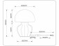 Настольная лампа декоративная Ambrella Light LH LH53249
