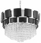 Подвесная люстра Lumina Deco Molina LDP 7045-600 BK+CHR