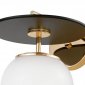 Бра Lumina Deco Dalton LDW 7014-1 GD+BK
