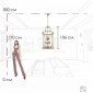 Подвесной светильник Loft it Lighthouse 10456/12 AB