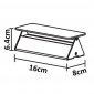 Бра Arte Lamp Elvin A6164AP-1WH